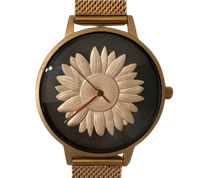 Armbanduhr Ottaviani Dame in Vernickelt stahl roségold 15388G - 15388G